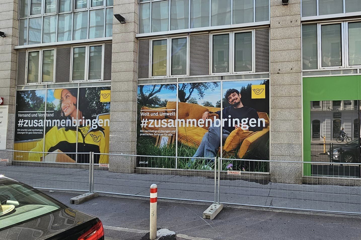 Auslagenbeschriftung